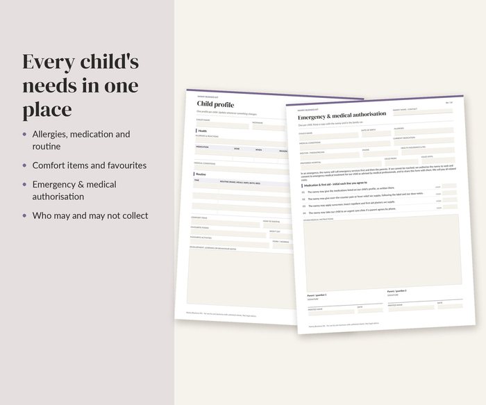 Nanny Contract Template, preview 4