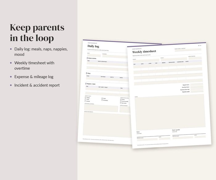 Nanny Contract Template, preview 5