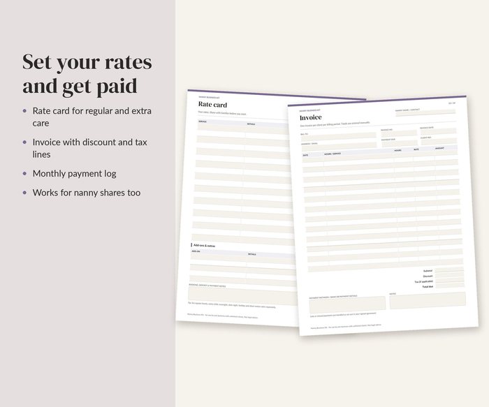 Nanny Contract Template, preview 6