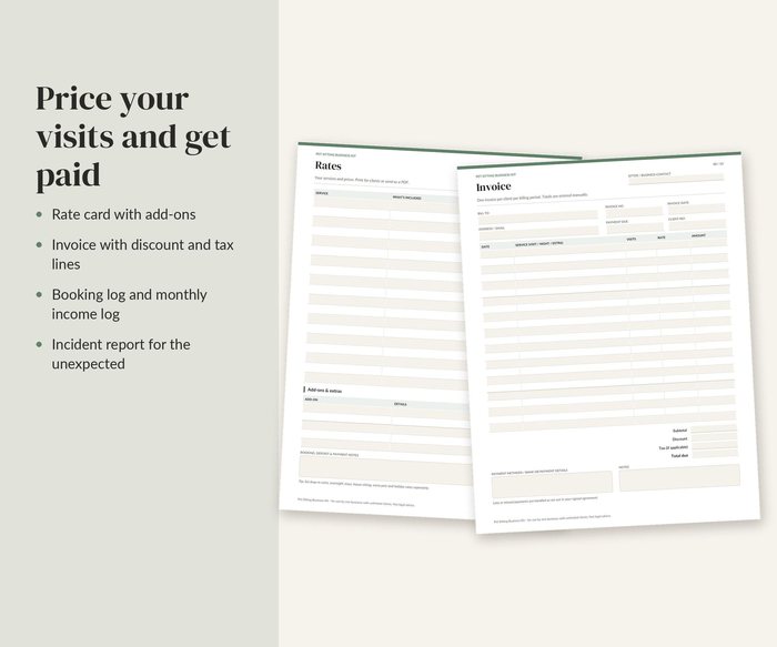 Pet Sitter Contract, preview 6